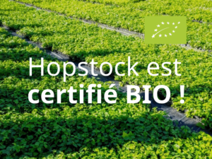 Hopstock is certified Organic Agriculture